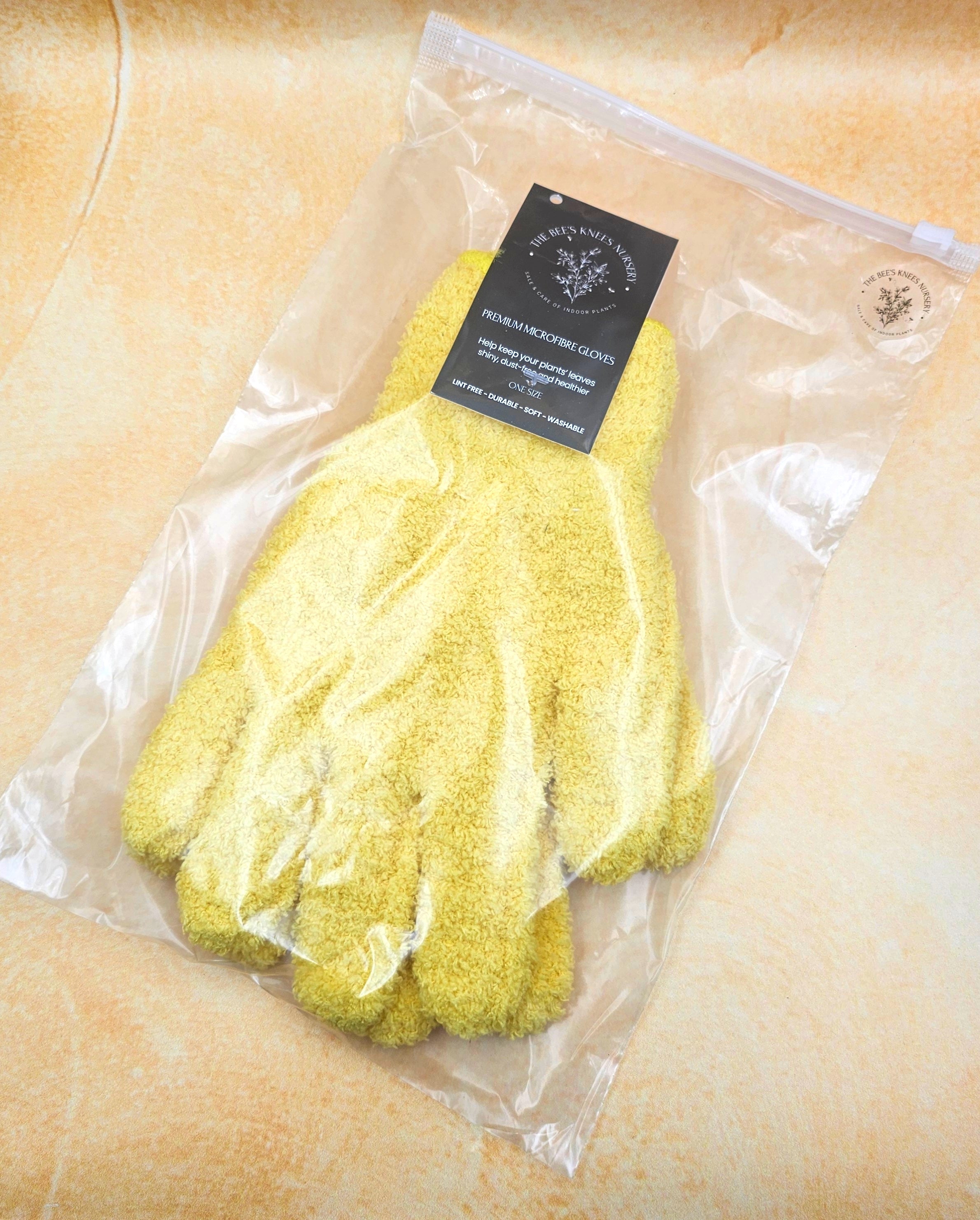 Premium Microfibre Leaf Cleaning Gloves