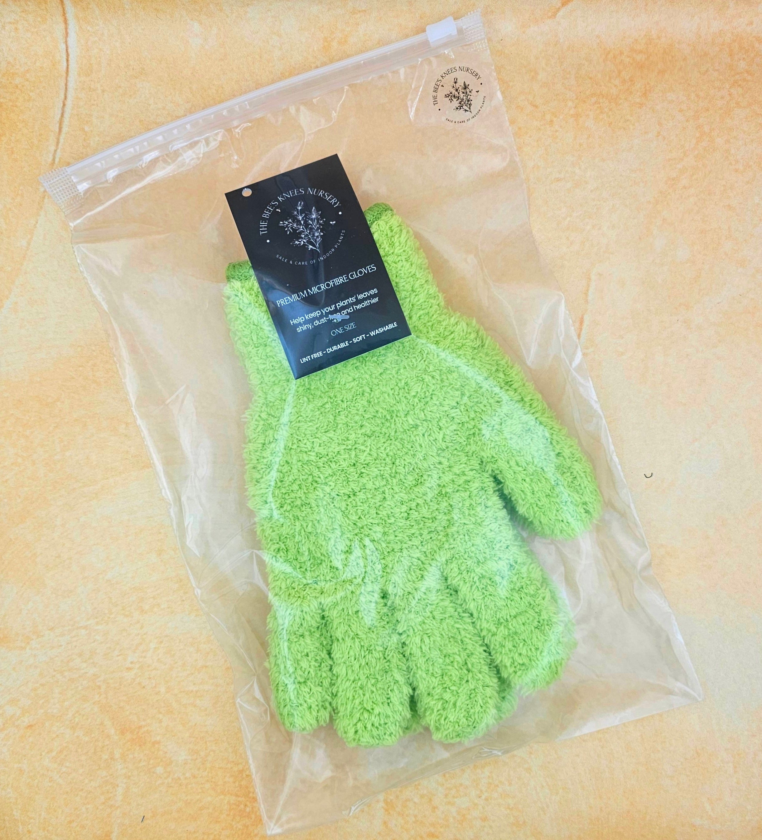Premium Microfibre Leaf Cleaning Gloves