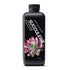 Black 1 litre bottle on white background with name &